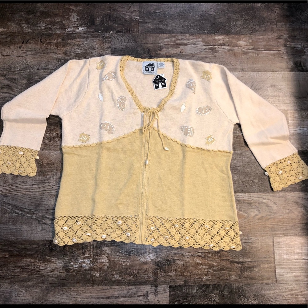 STORYBOOK KNITS ZIP-UP CARDIGAN